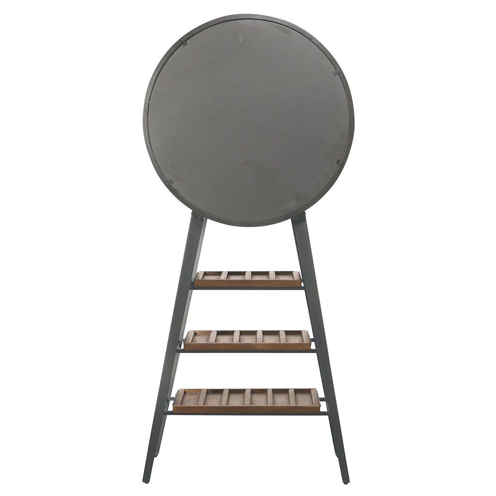 Howard Miller Zelda Wine &amp; Bar Cabinet 695322 back - Home Bars USA