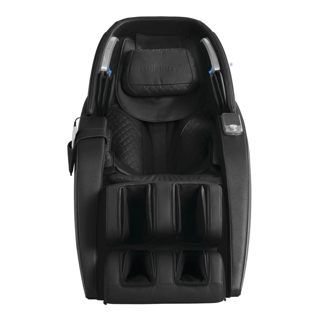 Infinity Dynasty 4D Massage Chair in Black (Certified Pre-Owned) front