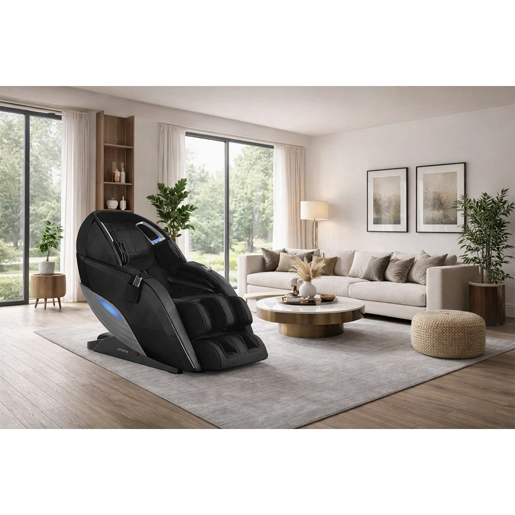 Infinity Dynasty 4D Massage Chair in Black (Certified Pre-Owned) interior design