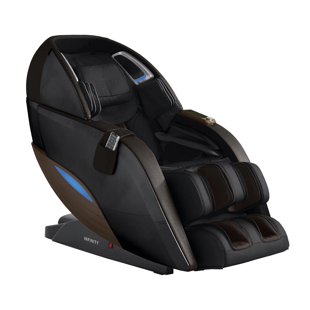 Infinity Dynasty 4D Massage Chair in Brown (Certified Pre-Owned)