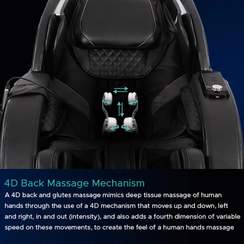 Infinity Evolution Max Massage Chair (Certified Pre-Owned) 4D back message mechanism