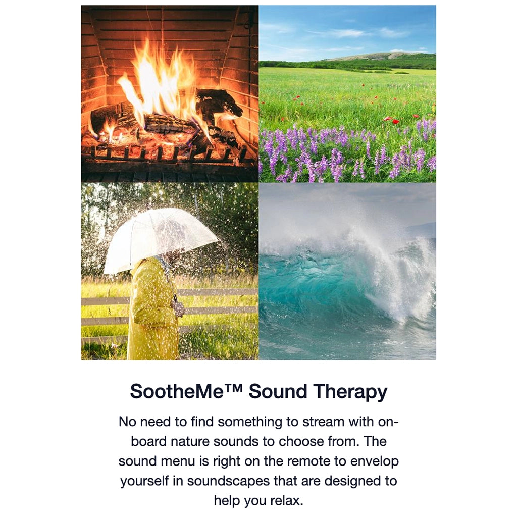 Infinity Evolution Max Massage Chair (Certified Pre-Owned) SoothMe sound therapy