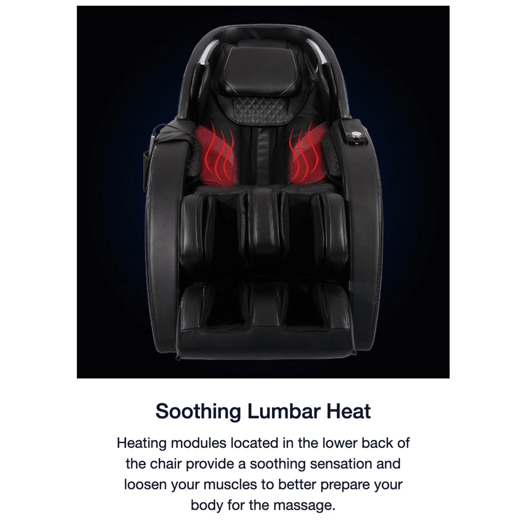 Infinity Evolution Max Massage Chair (Certified Pre-Owned) soothing lumbar heat