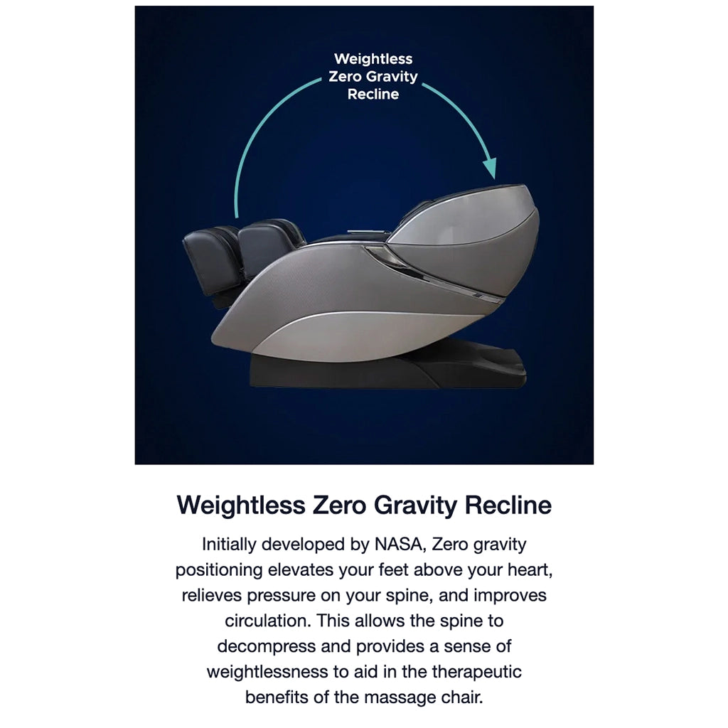 Infinity Evolution Max Massage Chair (Certified Pre-Owned) Weightless Zero Gravity Recline