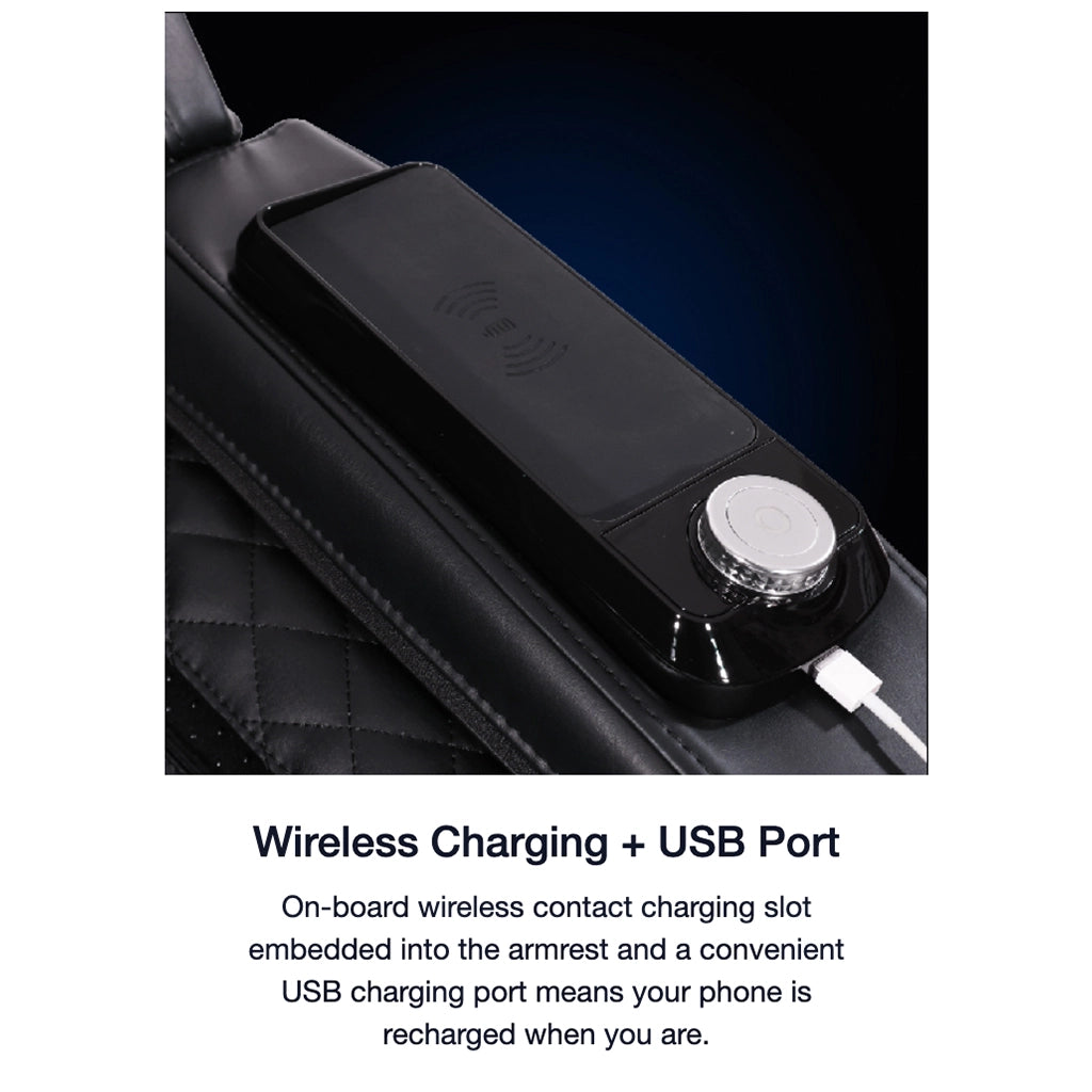 Infinity Evolution Max Massage Chair (Certified Pre-Owned) Wireless Charging + USB Port
