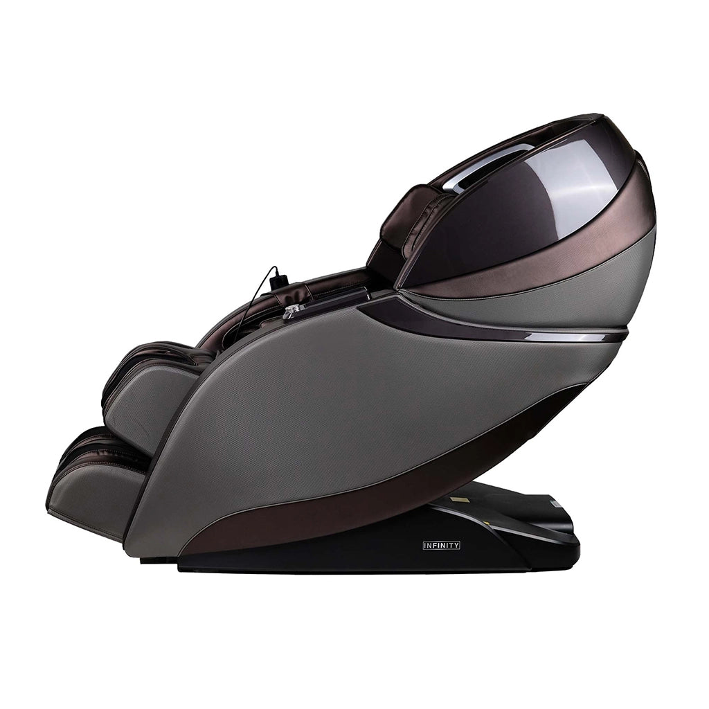 Infinity Evolution Max Massage Chair in Brown (Certified Pre-Owned) side