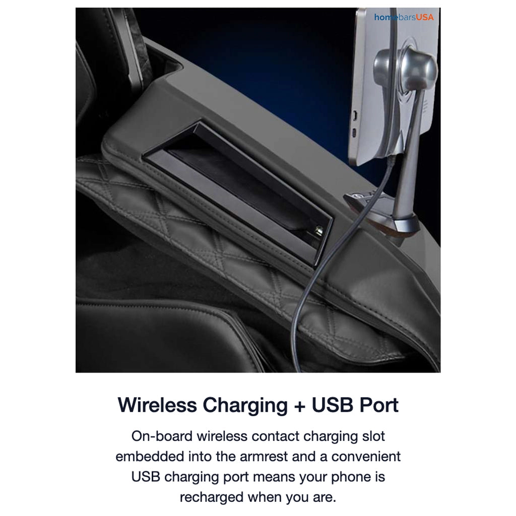 Infinity Imperial Syner-D Massage Chair (Certified Pre-Owned) wireless charging + USB port