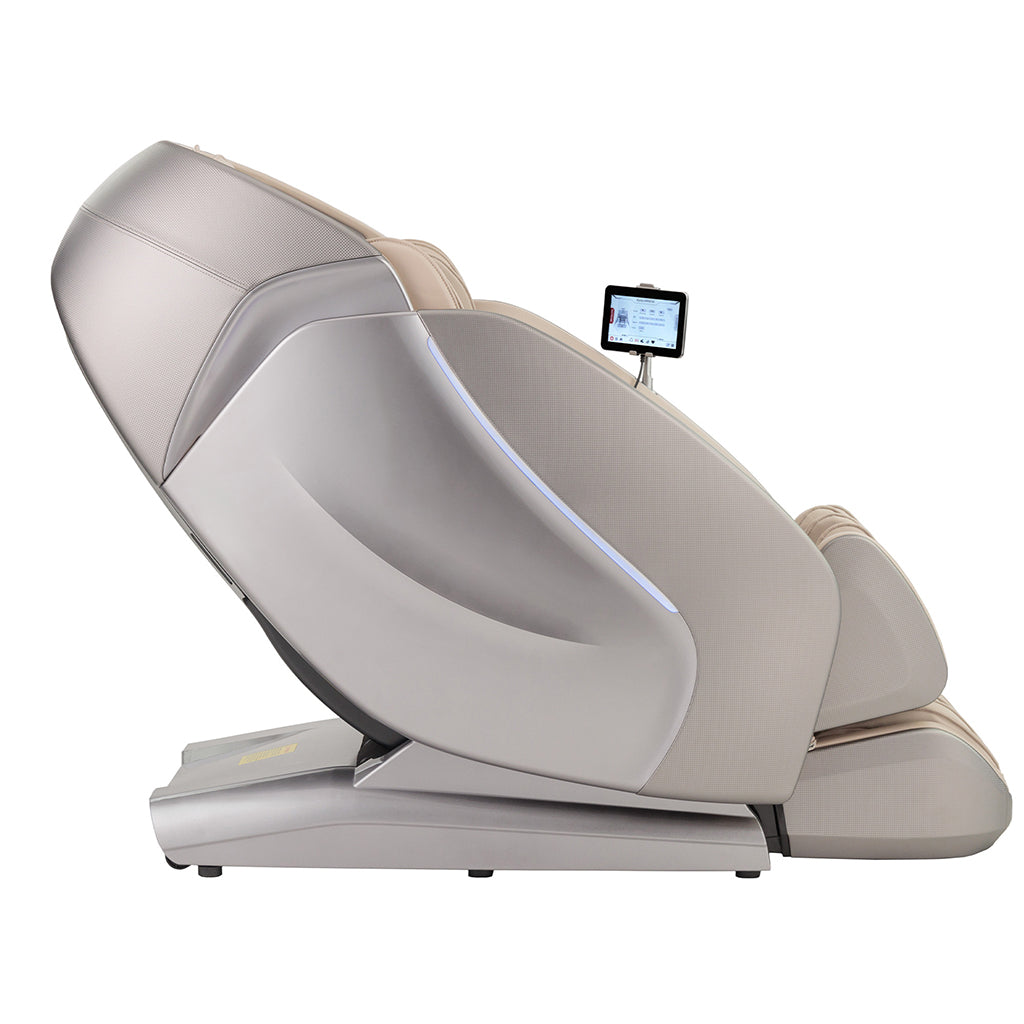 Kyota Hatsumei 4D AI Massage Chair M900 in Gray side
