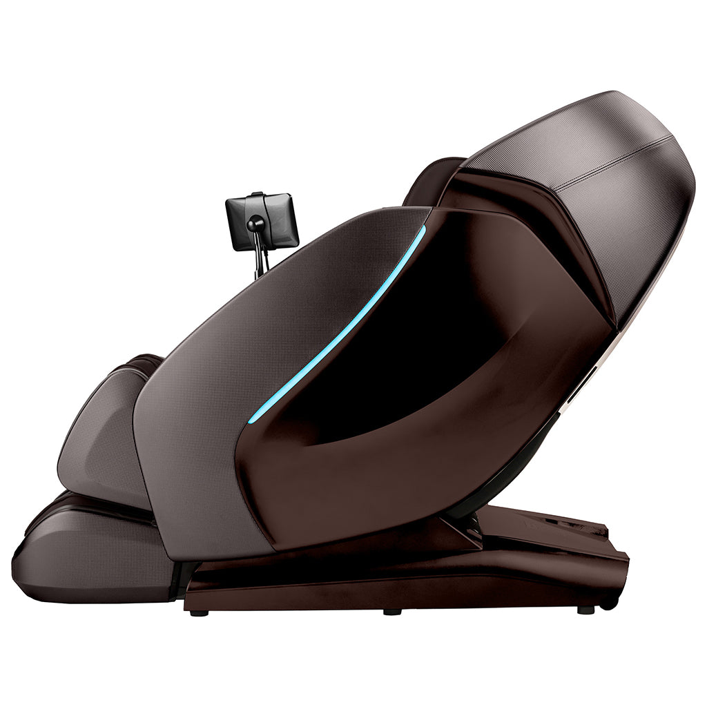 Kyota Hatsumei 4D AI Massage Chair M900 in Brown side