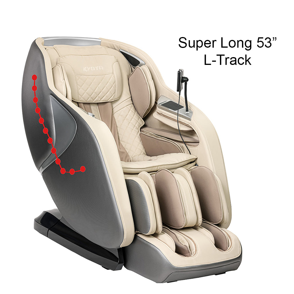 Kyota Joubu 4D Massage Chair M880 in Tan L-track