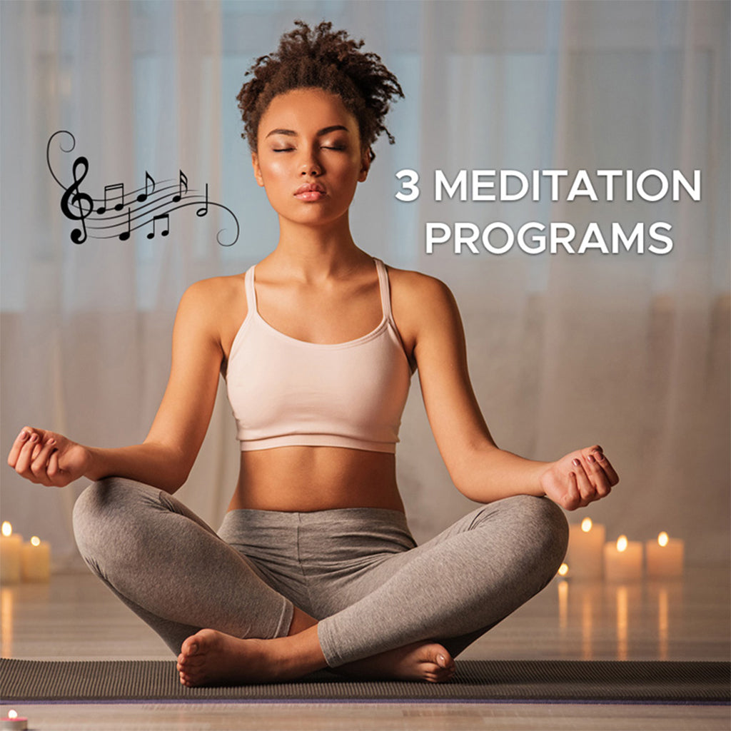 Kyota Kizuna Massage Chair M688 in Black meditation programs