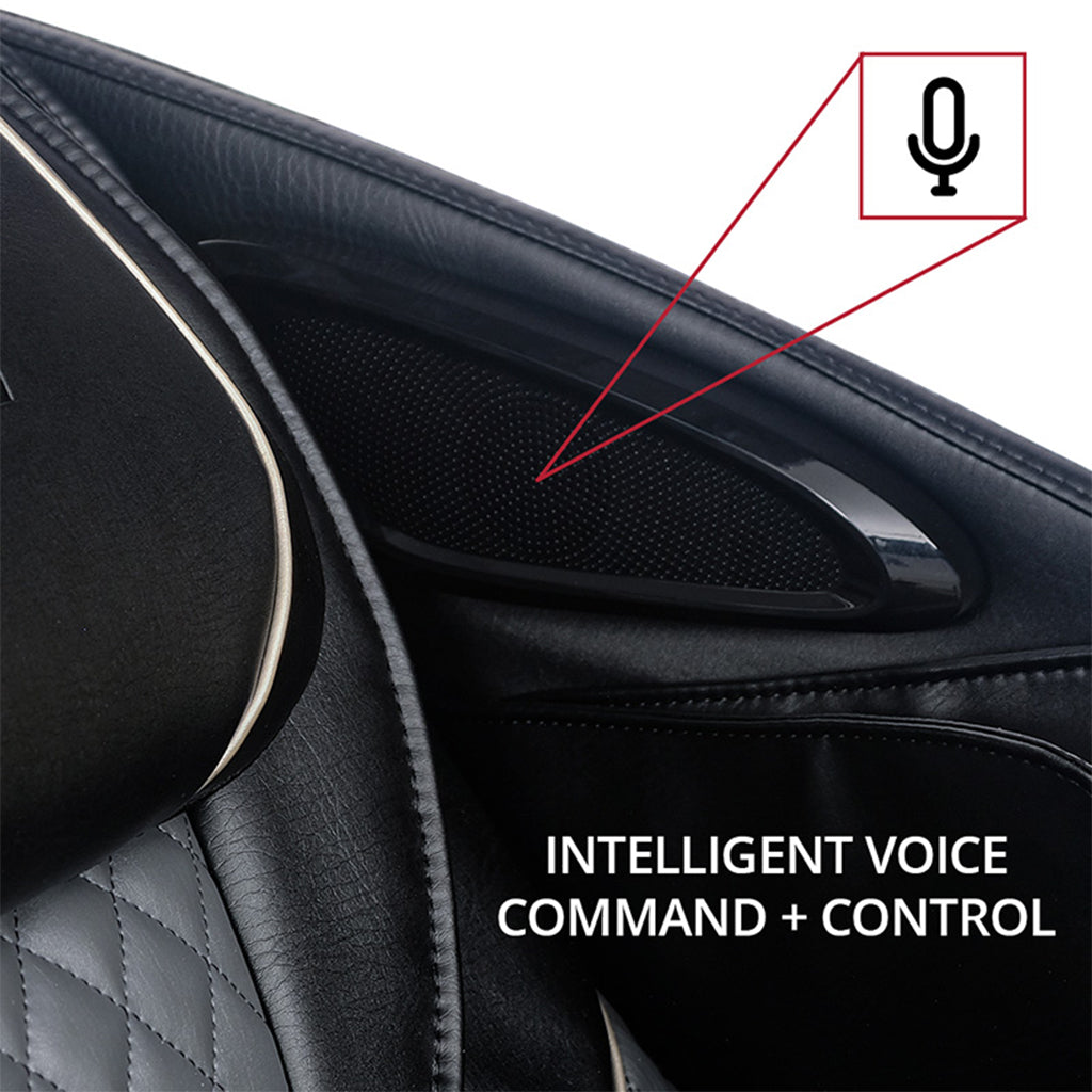 Kyota Kizuna Massage Chair M688 in Brown intelligent voice command control