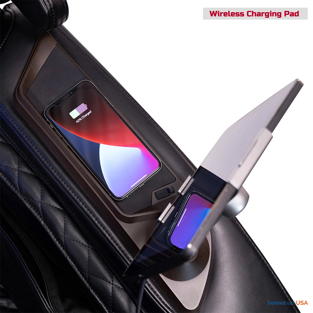 Kyota Nokori Syner-D Massage Chair M980 in Black (Certified Pre-Owned) Wireless Charging Pad