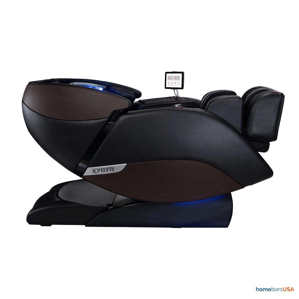 Kyota Nokori Syner-D Massage Chair M980 in Black (Certified Pre-Owned) zero gravity