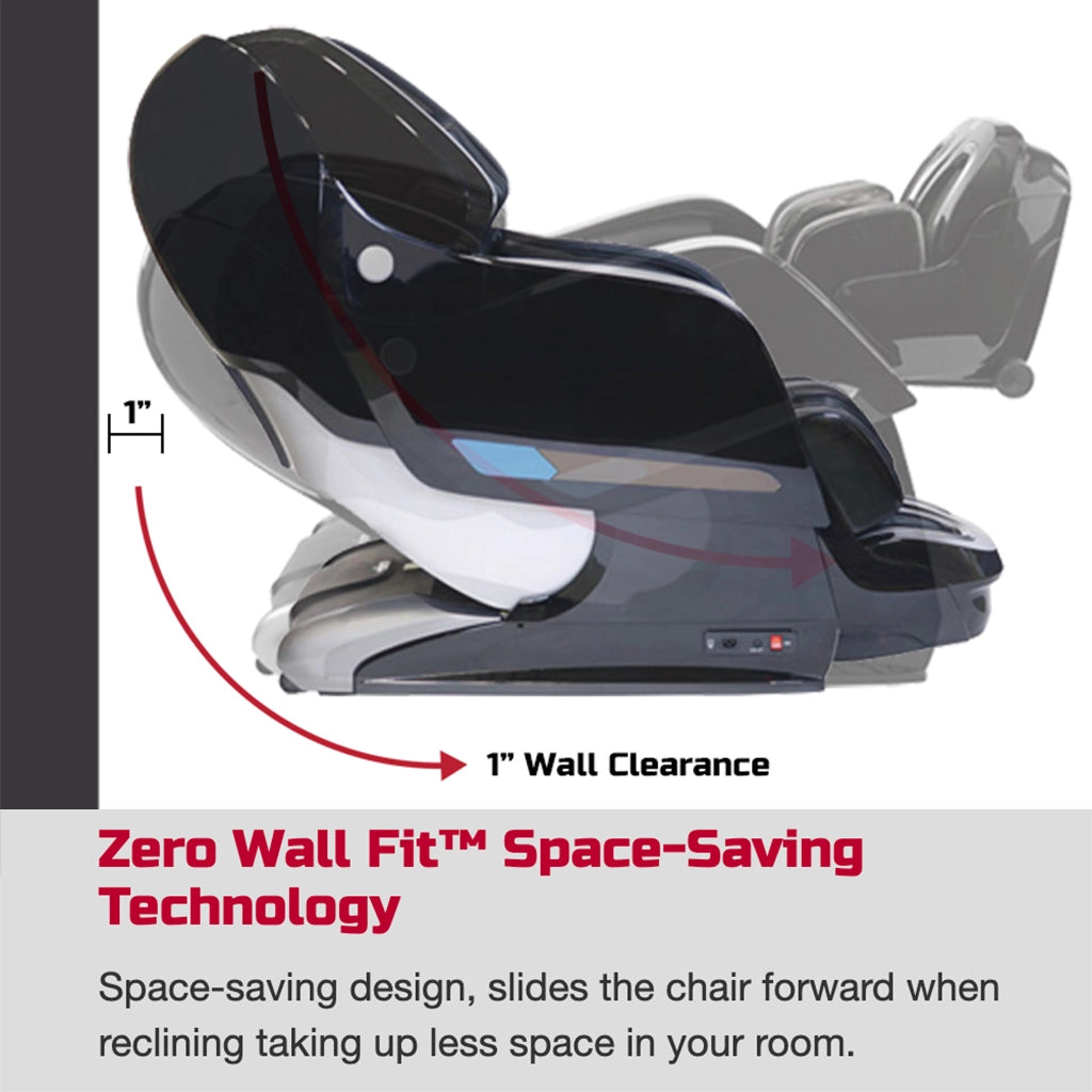 Kyota Yosei 4D Massage Chair M868 (Certified Pre-Owned)  Zero Wall Fit Space-Saving Technology