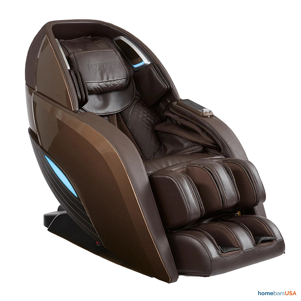 Kyota Yutaka 4D Massage Chair M898 in Brown (Certified Pre-Owned)