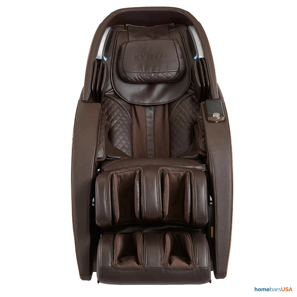 Kyota Yutaka 4D Massage Chair M898 in Brown (Certified Pre-Owned)