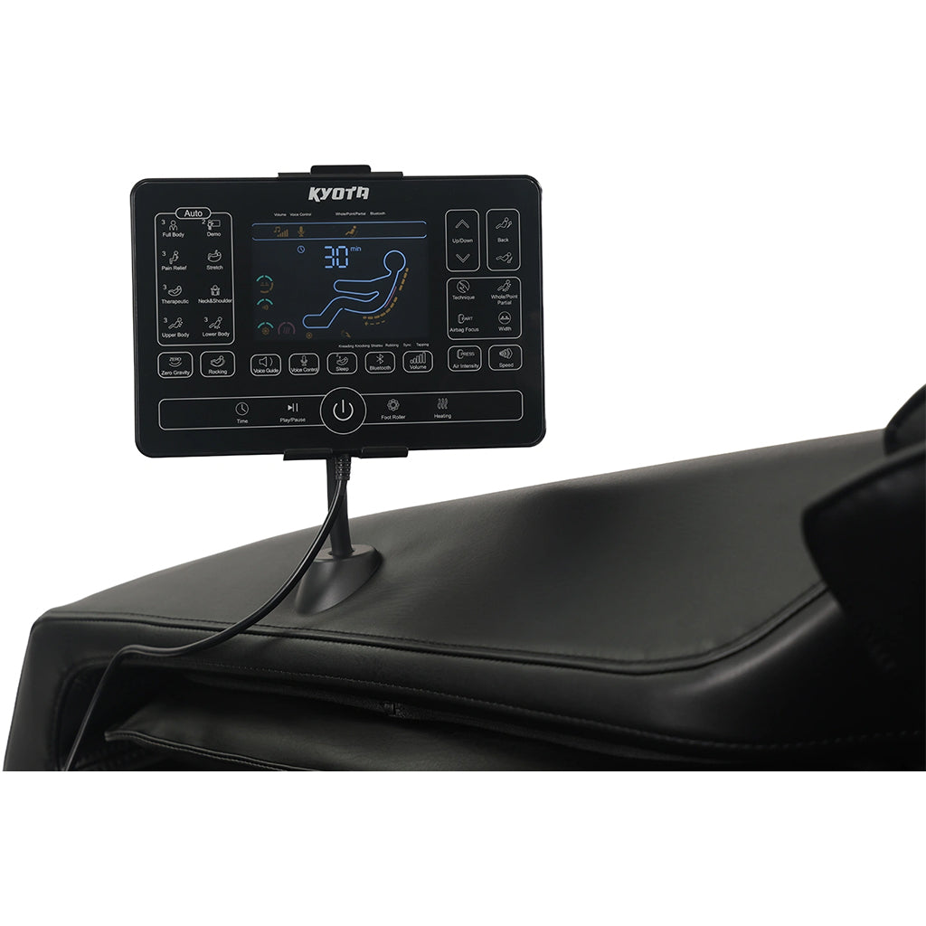 Kyota Zenyu Massage Chair M338 control tablet