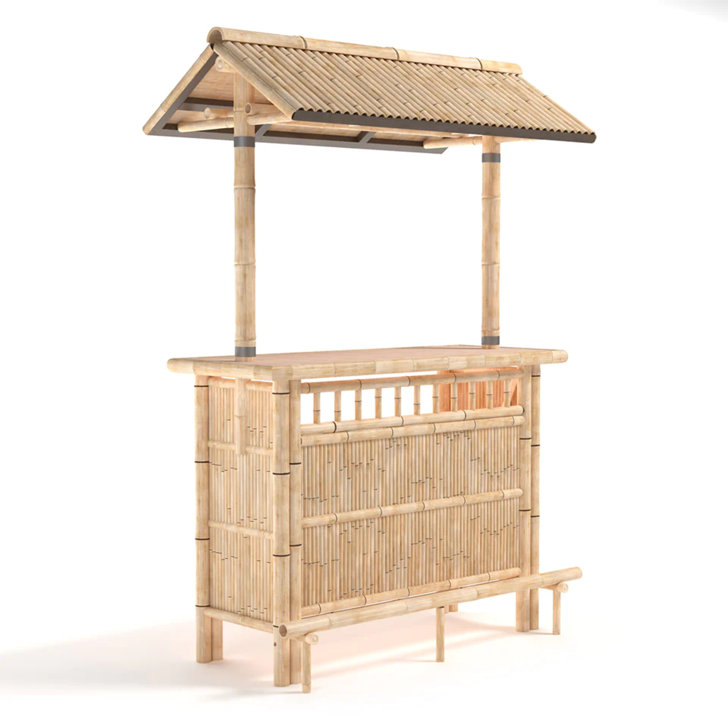 RAM Game Room 60" Bamboo Tiki Bar - Home Bars USA