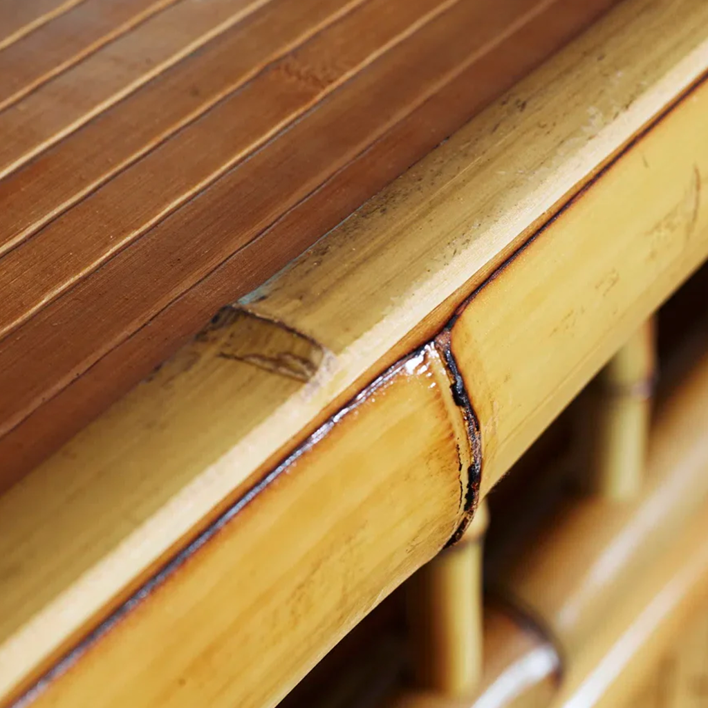 RAM Game Room 60&quot; Bamboo Tiki Bar details - Home Bars USA