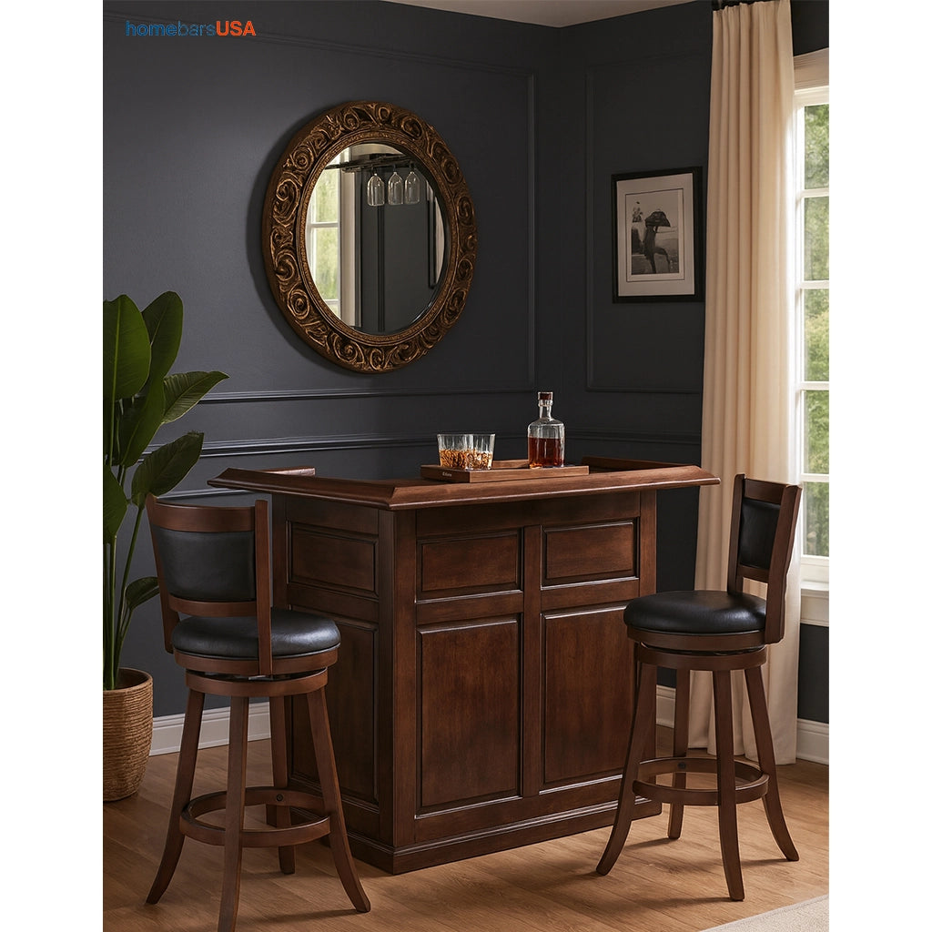 RAM Game Room 60" Home Bar in Cappuccino in interior design - Home Bars USA