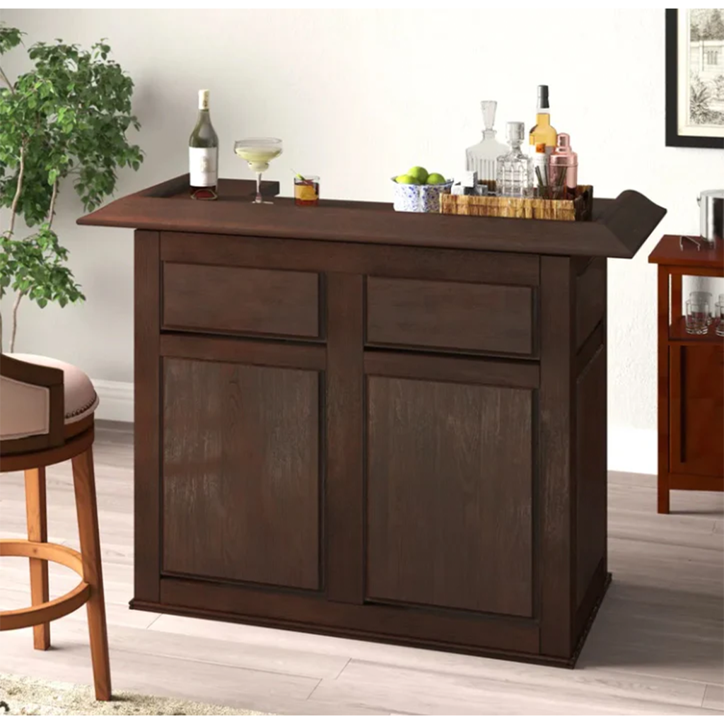 RAM Game Room 60&quot; Home Bar in Cappuccino in interior design - Home Bars USA