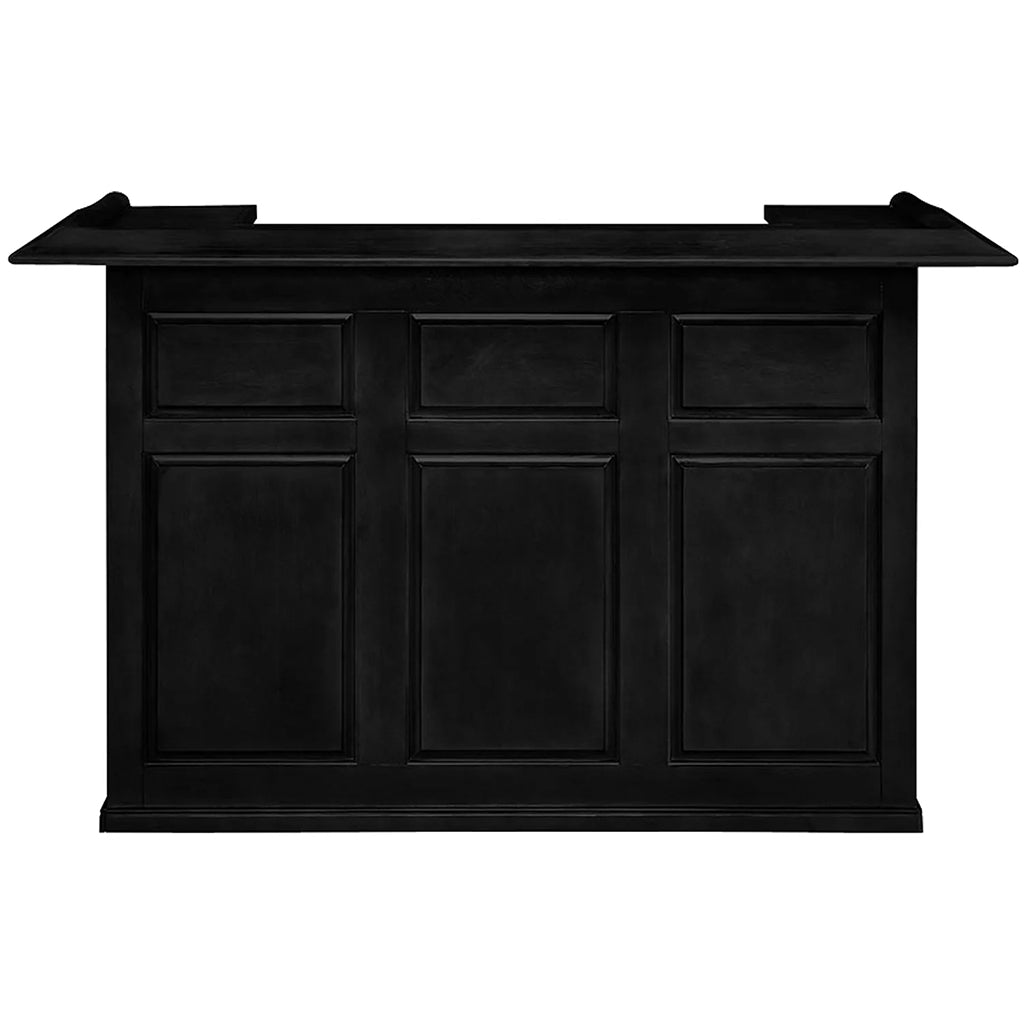 RAM Game Room 72&quot; Home Bar in Black front - Home Bars USA
