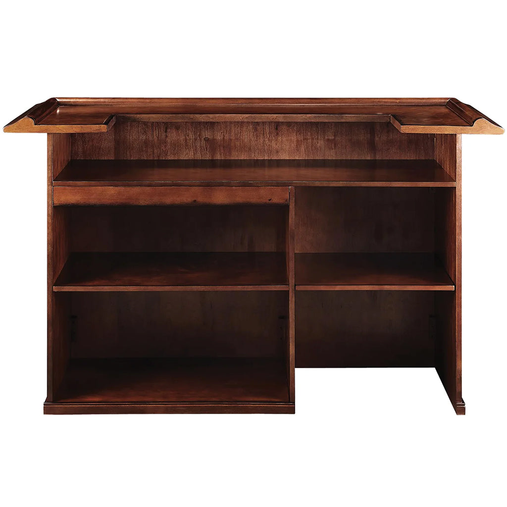 RAM Game Room 72&quot; Home Bar in Chestnut back - Home Bars USA