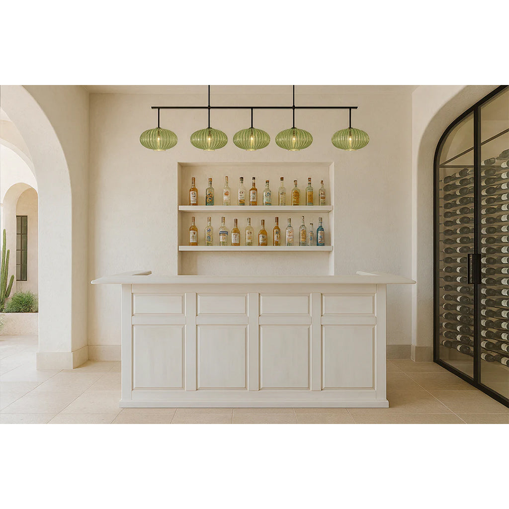 RAM Game Room 84" English Pub Style Home Bar in Antique White - Home Bars USA
