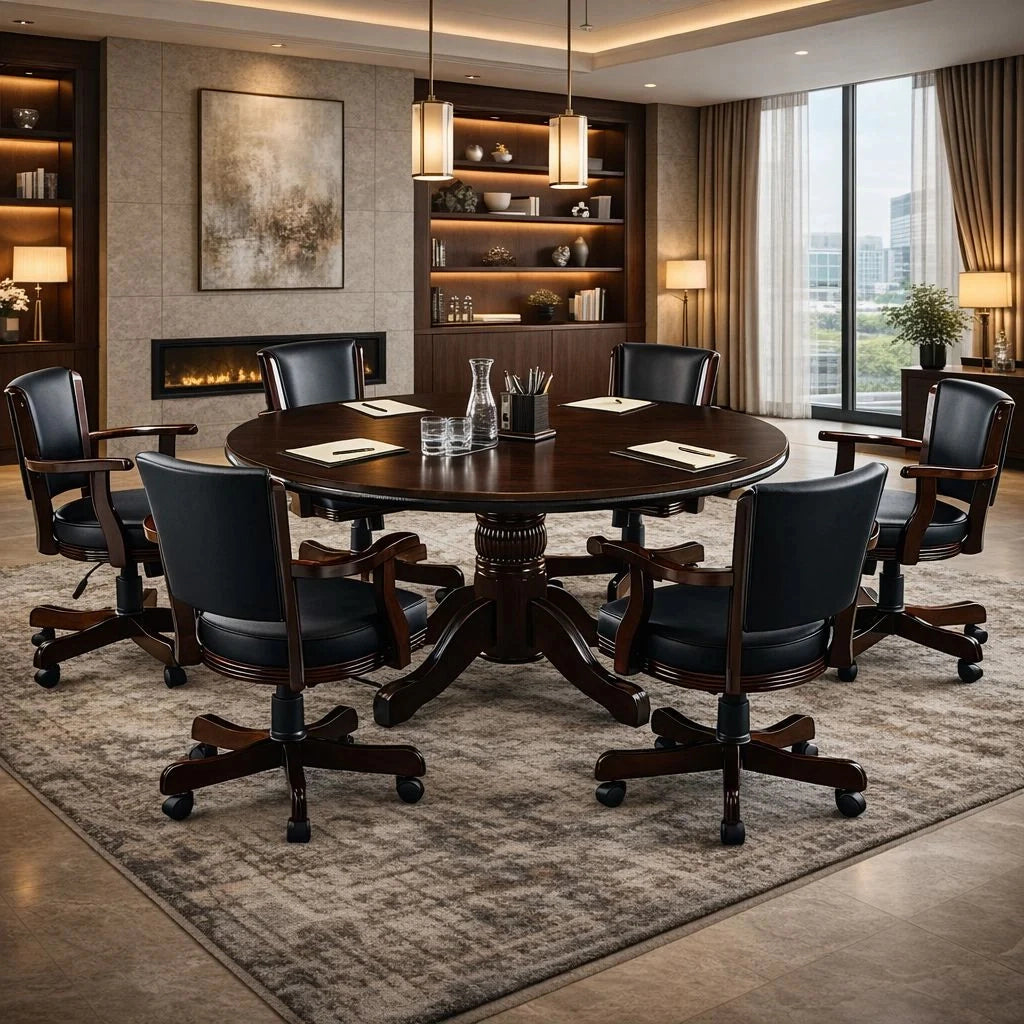 RAM Game Room Game & Dining Table in English Tudor - Home Bars USA