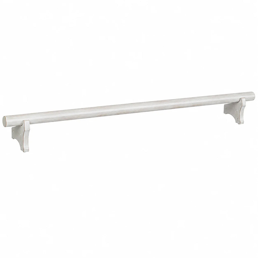 RAM Game Room Home Bar 60" Foot Rail in Antique White - Home Bars USA
