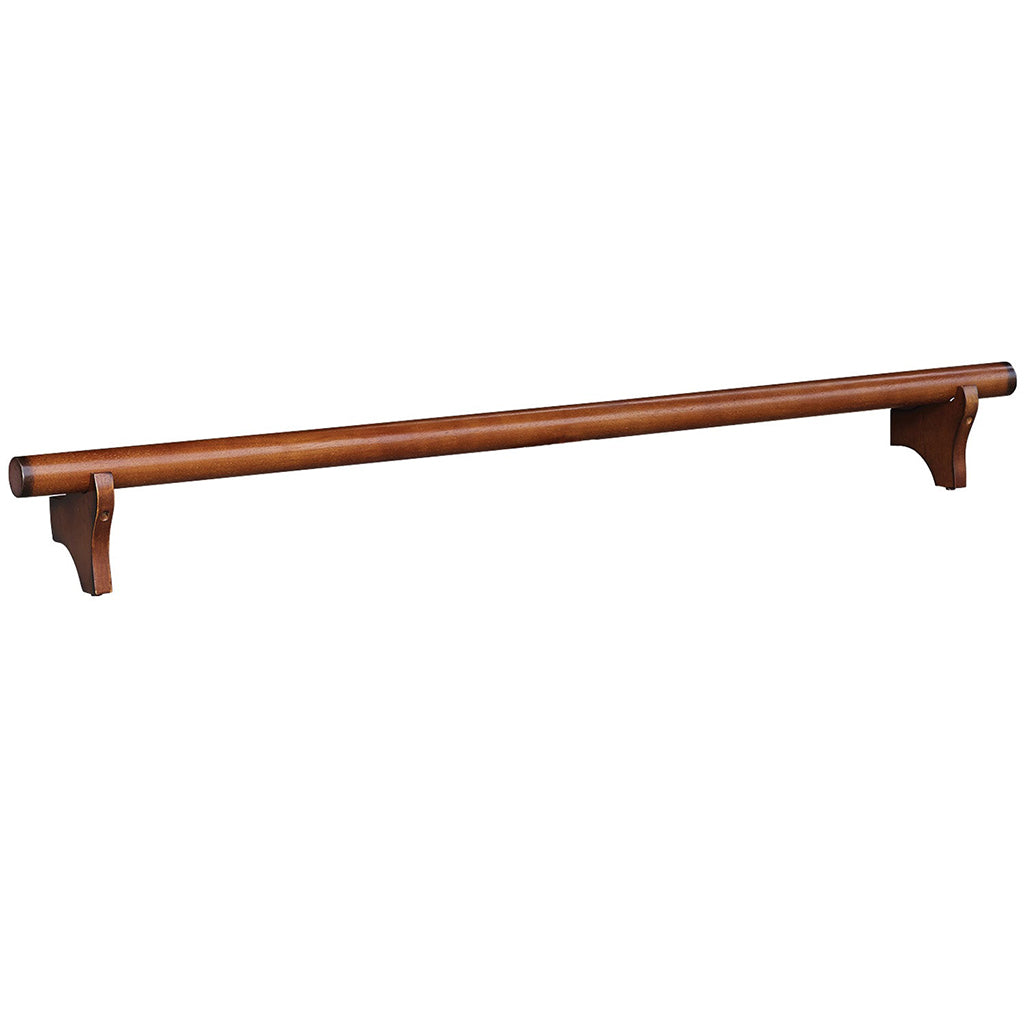 RAM Game Room Home Bar 60" Foot Rail in Chestnut - Home Bars USA