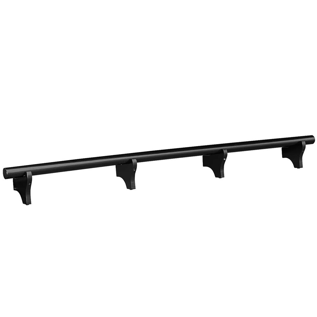 RAM Game Room Home Bar 84" Foot Rail in Black - Home Bars USA