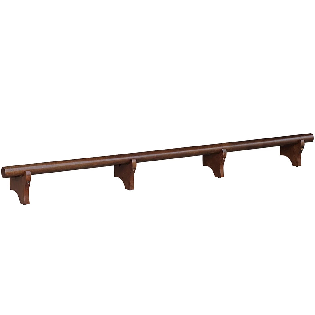RAM Game Room Home Bar 84" Foot Rail in Cappuccino - Home Bars USA