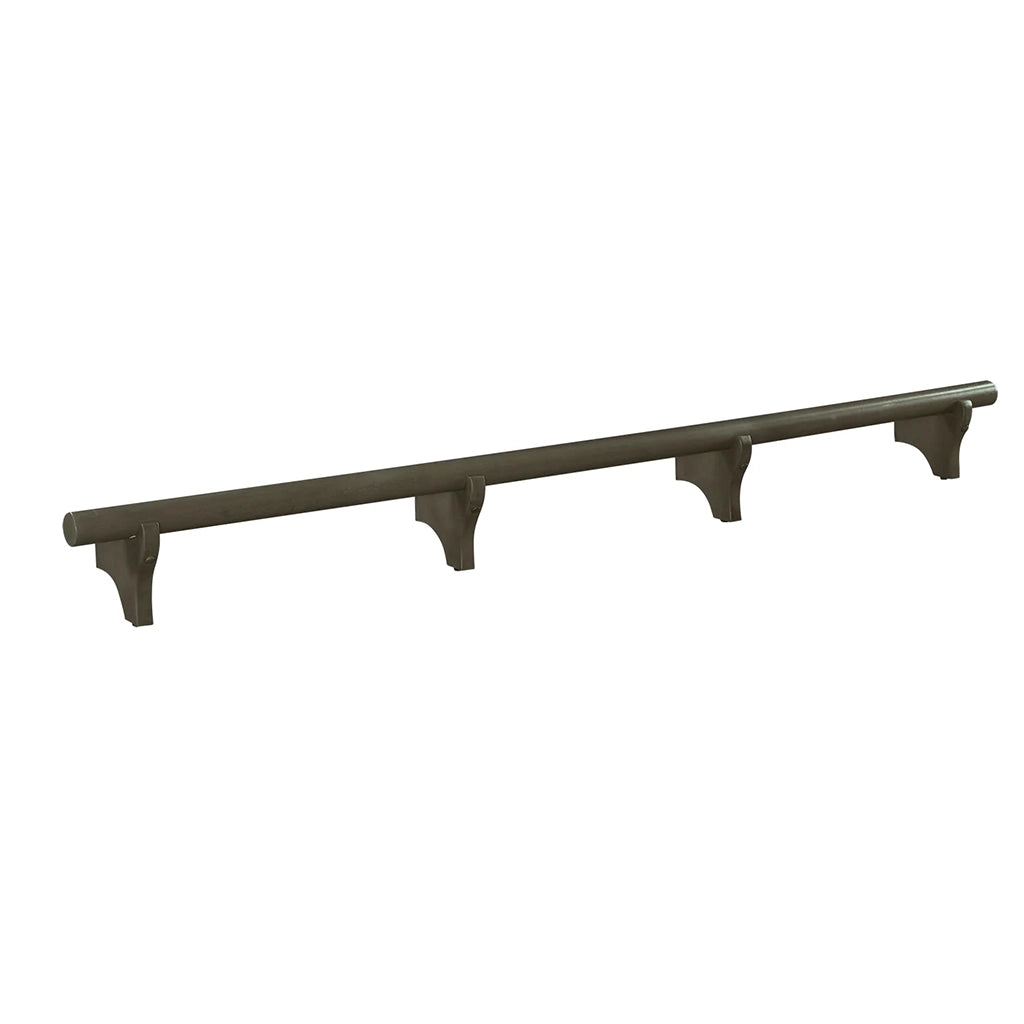 RAM Game Room Home Bar 84" Foot Rail in Slate - Home Bars USA