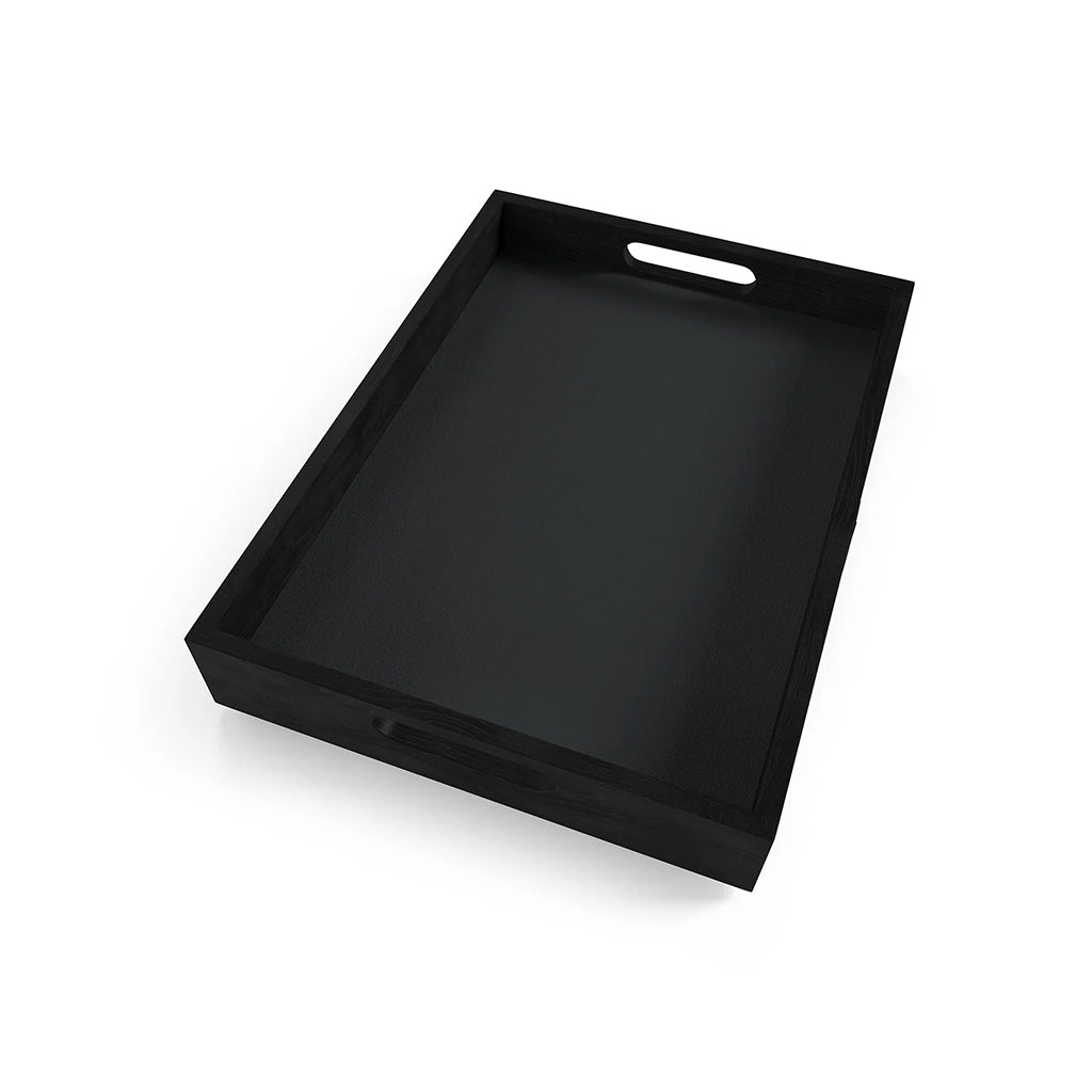 RAM Game Room Prohibition Cocktail Tray in Matte Black top - Home Bars USA
