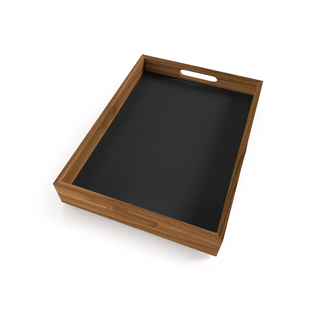 RAM Game Room Prohibition Cocktail Tray in Matte Walnut top - Home Bars USA