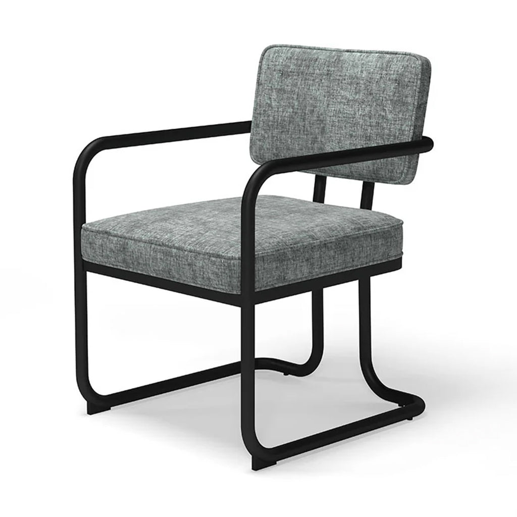 RAM Game Room Prohibition Game Chair in Vintage Gray - Home Bars USA