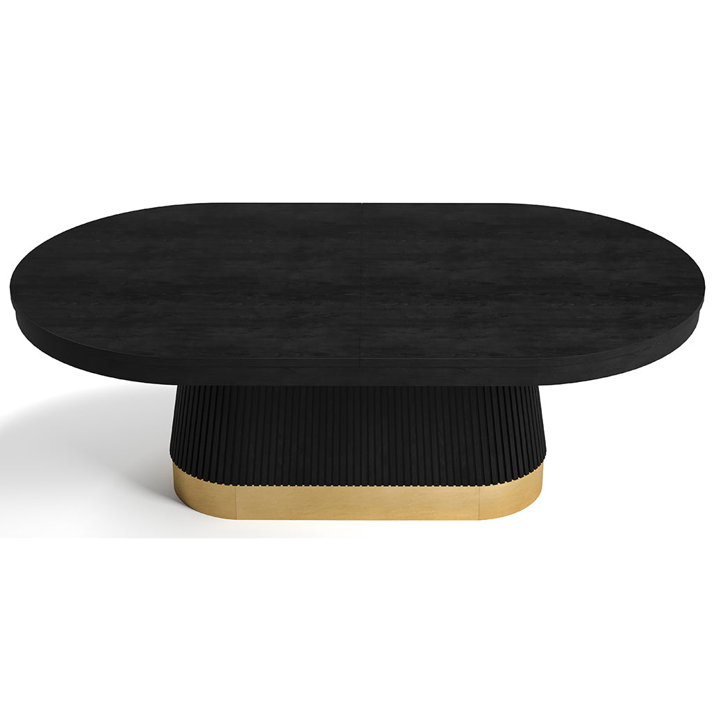 RAM Game Room Prohibition Texas Hold&#39;em Poker Table in Matte Black with dining top - Home Bars USA