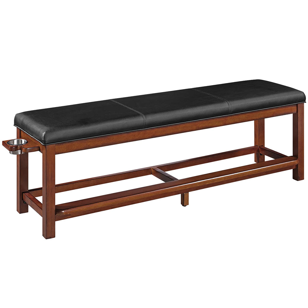RAM Game Room Storage Bench in Chestnut - Home Bars USA