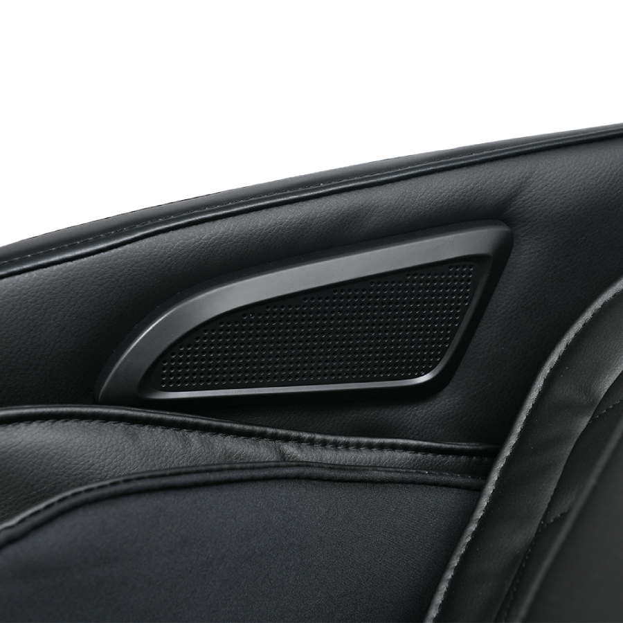 RockerTech Sensation 4D Massage Chair in Brown speaker - Home Bars USA