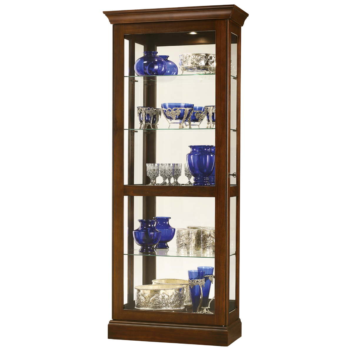 Howard Miller Berends IV Curio Cabinet 680580 - Home Bars USA