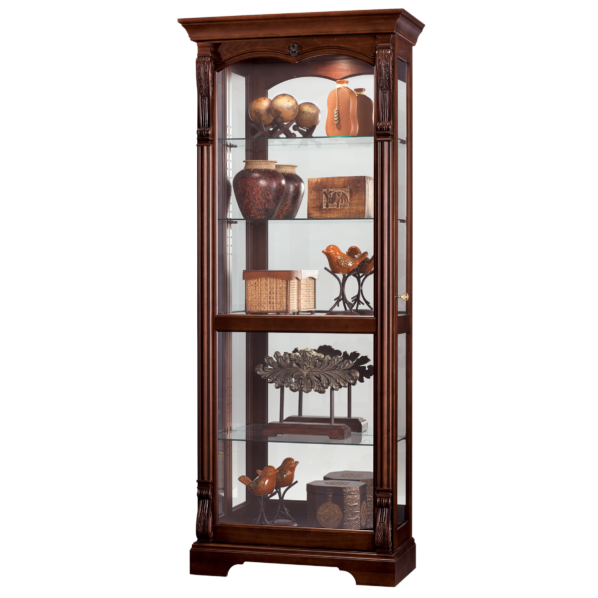 Howard Miller Bernadette Curio Cabinet 680501 - Home Bars USA