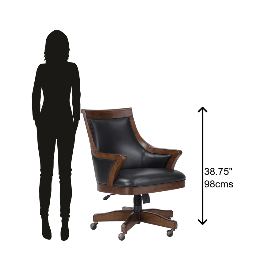 Howard Miller Bonavista Club Chair 697022 scale - Home Bars USA