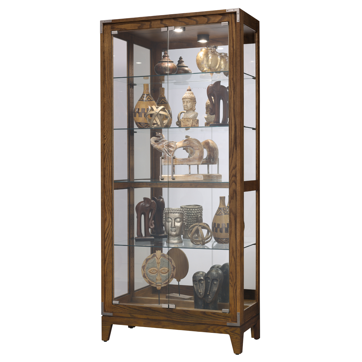 Howard Miller Elisa Curio Cabinet 680740 - Home Bars USA