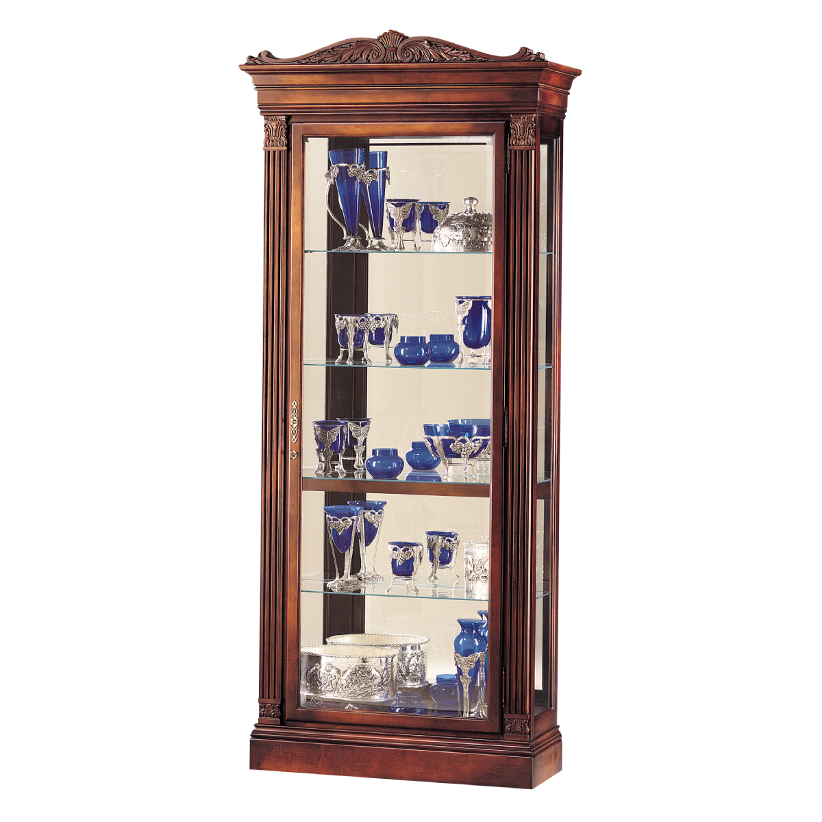 Howard Miller Embassy Curio Cabinet 680243 - Home Bars USA