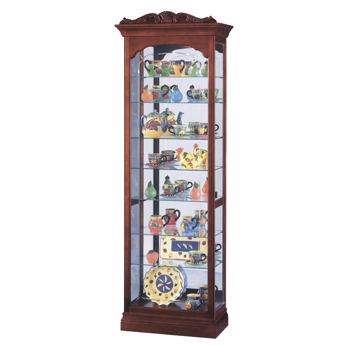 Howard Miller Hastings Curio Cabinet 680342 - Home Bars USA