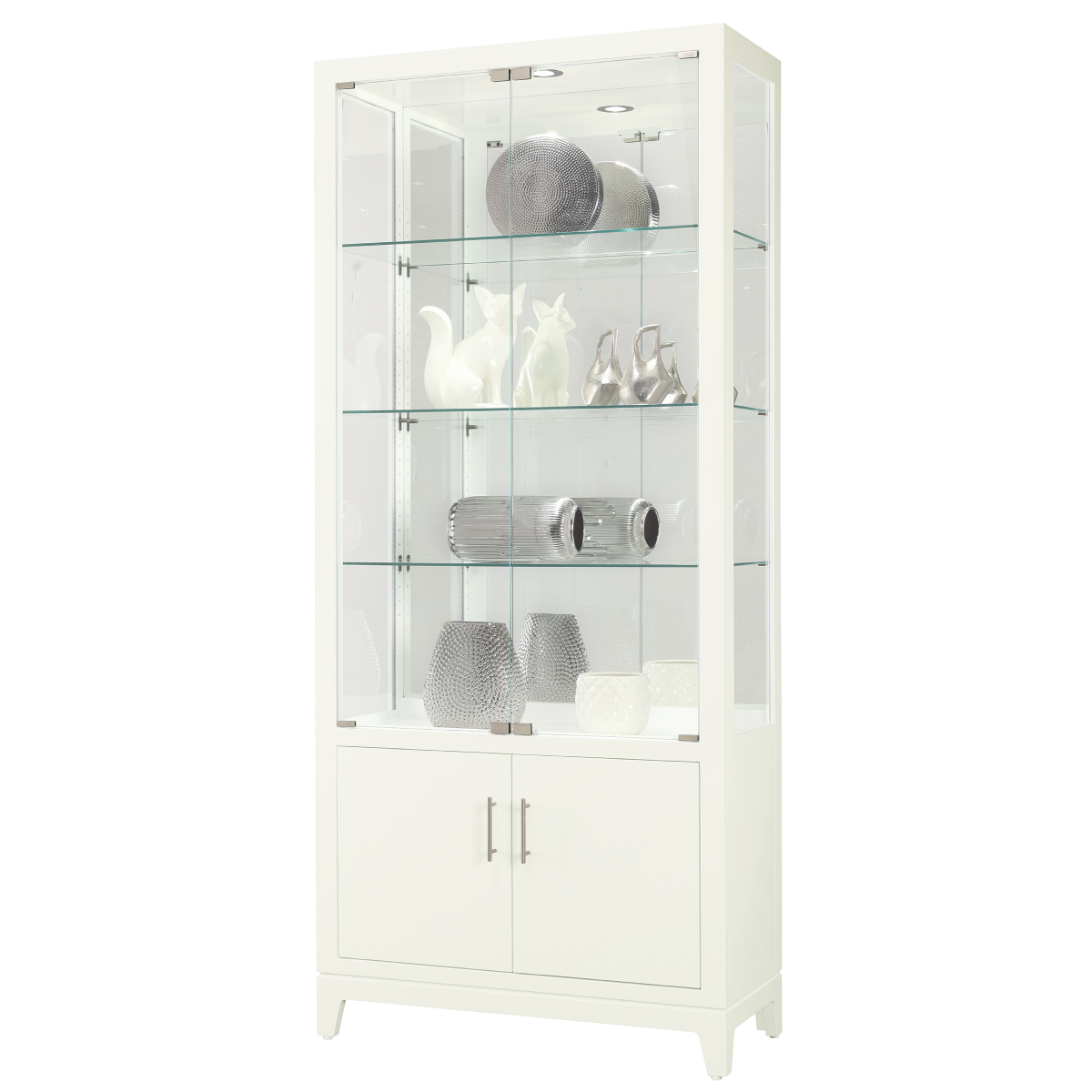 Howard Miller Larson III Curio Cabinet 680752 - Home Bars USA