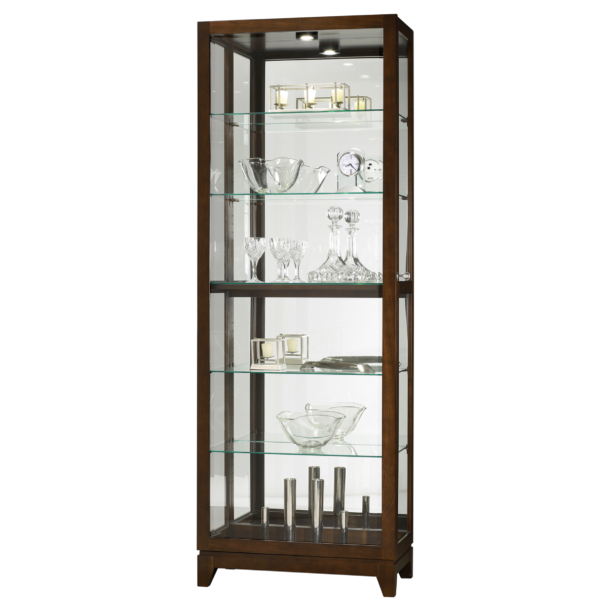 Howard Miller Luke Curio Cabinet 680588 - Home Bars USA