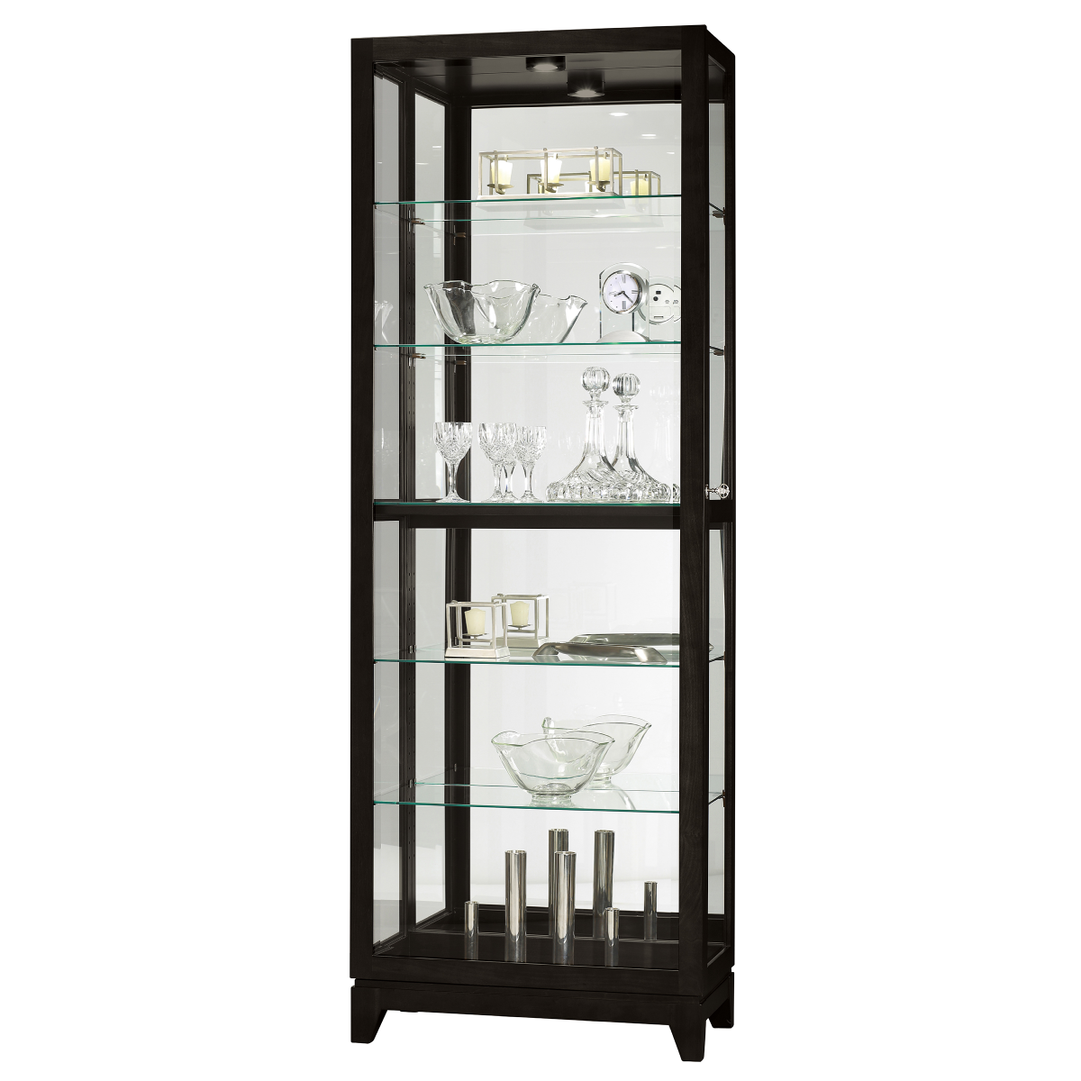 Howard Miller Luke IV Curio Cabinet 680629 - Home Bars USA